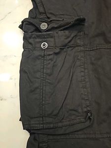 Cargo 04 Straight Pant Black