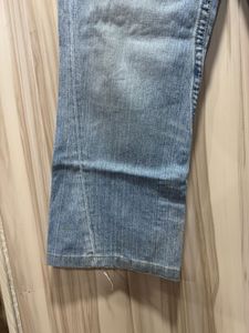 True Religion World Tour Washed Distressed Jeans