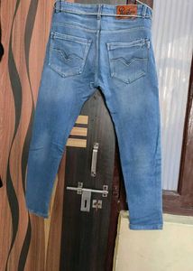 Blue Faded Denim