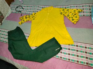 Yellow Kurta Set