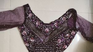 Heavy Designer Bridal Lehanga With Stones &amp; Beads