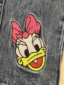 Cute Denim Jeans with Patches