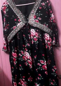 Black Ethnic Gown