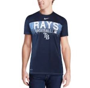 Nike Short Sleeve Blue T Shirt