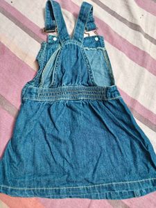 Cute Denim Jumper Dress