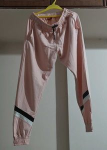 Pink Casual Joggers