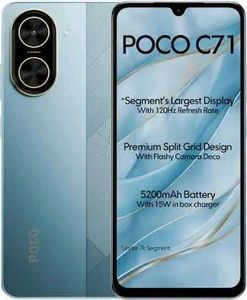 Poco C71 -  New Mobile 5days Used