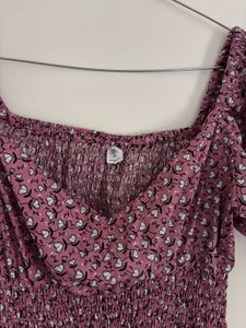 Floral Print Mini Dress