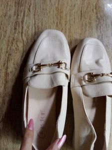 Beige Women Loafer