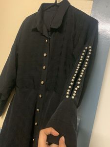 Chic Black Shirt Dress