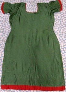 Green Contrast Pant Suit
