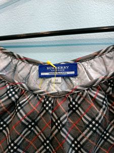 Burberry Plaid Top