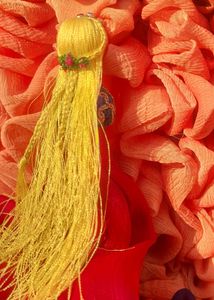 keyring, latkan handmade doll