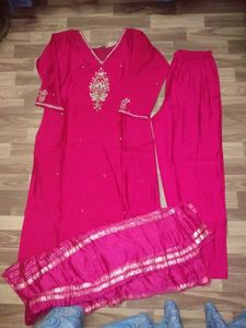 Elegant Pink Kurta Set