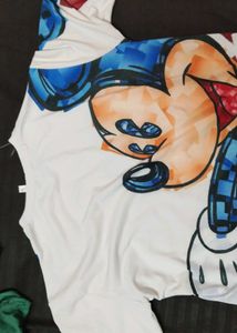 Mickey Mouse Graphic Print Tee