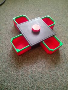 3d Printed Organizer With 4 Box