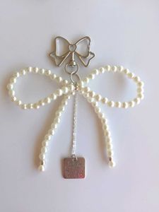 Pearl Bow Keychain