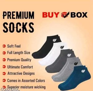 Men Ankle Length socks Pack of 5
