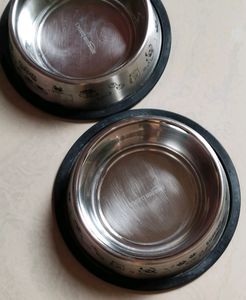 Cat/Dog Feeding Bowl (set of 2)