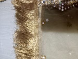 Elegant Gold Embroidered Lehenga Choli