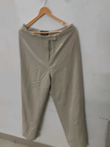 Beige Office   Pants