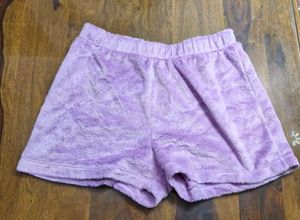 Lavender Fur Shorts
