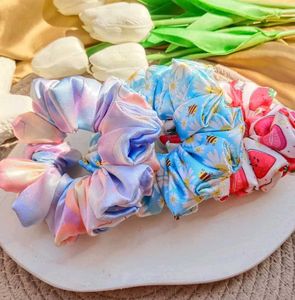 Pastel Tie-Dye Scrunchie