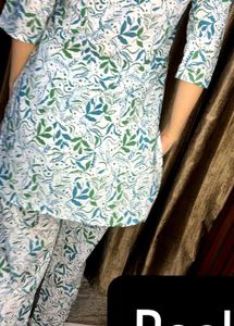 Floral Kurta Set/ co-ord set