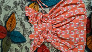 Meew Cat Print Kids frock