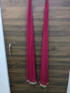 Sequence Work Red Sharara Suit