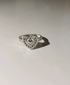 Heart Ring pure silver 💕💕