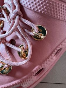 girl women Trendy Pink Clogs