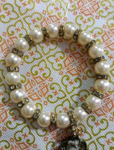 Pearl Beaded Bangle