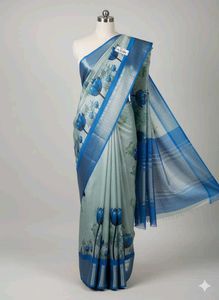 Elegant Floral Saree