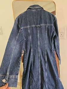 ZARA TRF Long Denim Dress