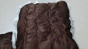 Brown Fiber Pillow