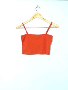 Orange Crop Tops ( Women's )