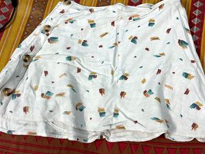 Patterned Ethnic Skirt