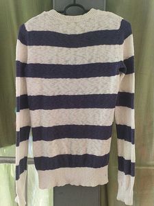 Striped Knit Sweater