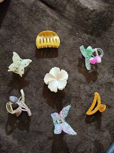 Cute Hair Clip Bundle[7] 99 Ka Sell Mai Buy 1 Prod