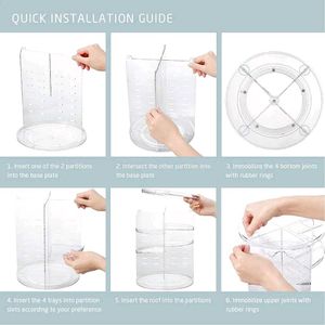 Rotating Makeup Organizer