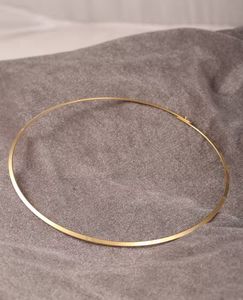 Gold Tone Collar Necklace