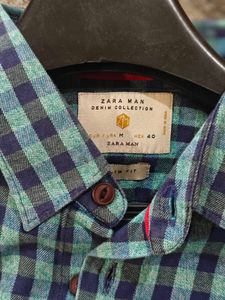 Men Zara Man Shirt Hardly Used Good Condition