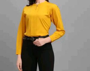 Formal Shirt Style Top
