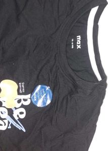 Max Black Graphic Tee