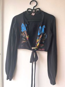 ACDC Crop Top