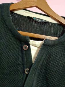 Men's Long Sleeve Henley Shirt