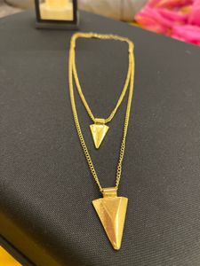 Layered Arrow Necklace