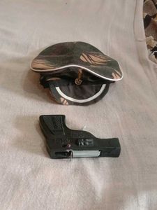 Child Army Dress Shirt Pant With Cap And Gun 34