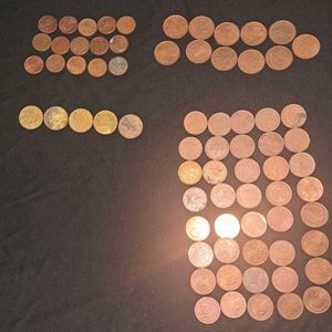 71 Euro CENT coins